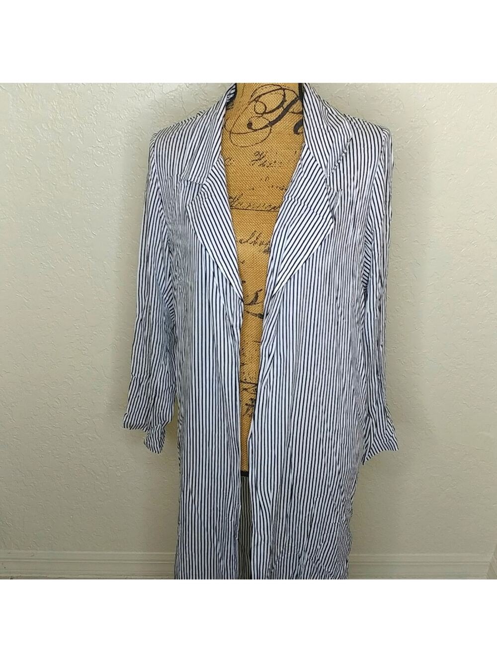 Anama Striped Jacket/Kimono‎ Size L